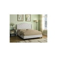 Best Master Furniture Sophie Eastern King Tufted Upholstered Panel