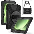thumbnail image 4 of For Samsung Galaxy Tab Active5 Pro X350 X356b Active Pro T540 T545 T547 Active4 Pro T630 T636 Kickstand Case Cover With Shoulder Strap Black, 4 of 5