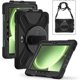thumbnail image 4 of For Samsung Galaxy Tab Active5 Pro X350 X356B Active Pro T540 T545 T547 Active4 Pro T630 T636 Kickstand Case Cover with Shoulder Strap Black, 4 of 5