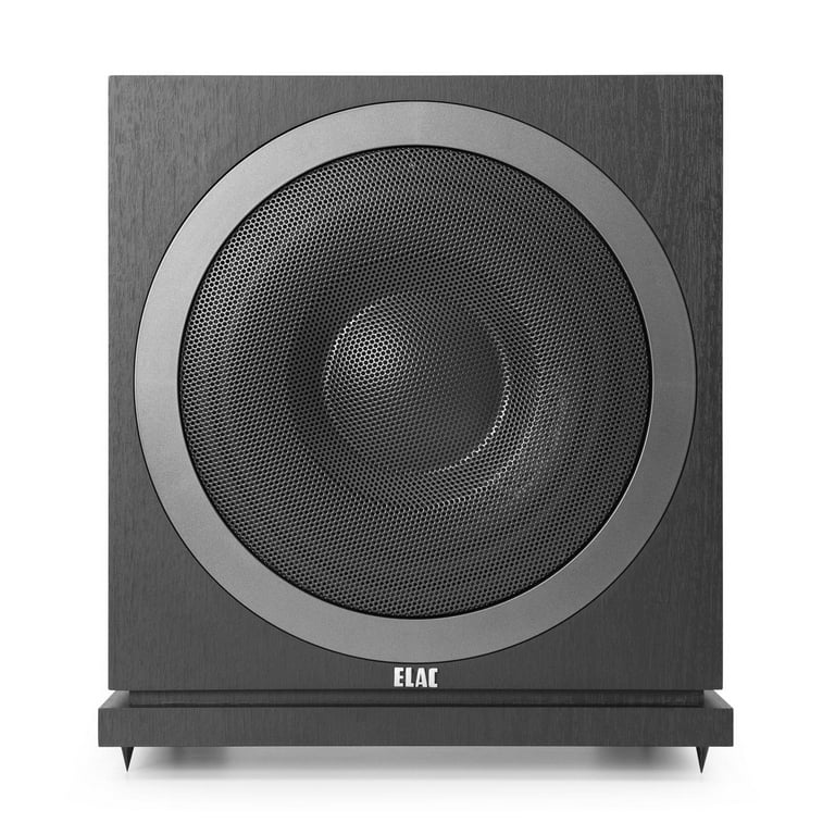 ELAC Debut 2.0 SUB3010 400 Watt Powered Subwoofer, Black