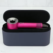 Limited Edition Dyson Supersonic Hair Dryer With ClothZen Cleaning Cloth – Includes Flyaway Attachment, Styling Concentrator, Diffuser, Gentle Air Attachment & Wide-Tooth Comb – Fuchsia/Nickel