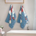 thumbnail image 4 of Christmas Cartoon Bear Skating Hand Towel Absorbent Bath Towels for Bathroom Sports Gym 28" x 14" Set of 2, 4 of 8