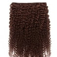 thumbnail image 4 of Extensions de Cheveux Humains à Clip Double Trame Afro Kinky Curly Tête Complète pour Femmes, 4 of 6