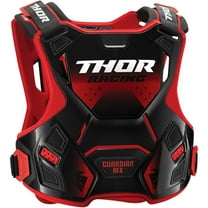 Thor Guardian S18 MX Roost Protector, Adjustable, Red/Black, XL/2XL, Offroad