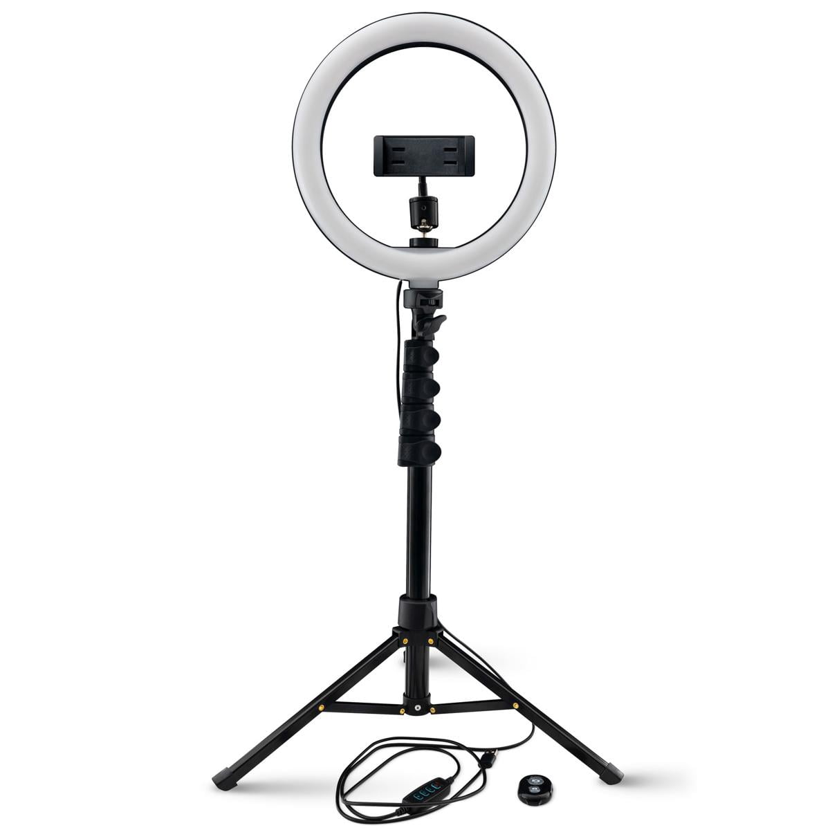 Mackie Mackie mRING-10 - 10" 3-Color Ring Light Kit with Stand and Remote