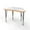 White/Orange Grove, variant on Tot Mate Versa Kids Markerboard School Desk, Adjustable Height. Orange Grove, Short 14 - 23" H, Wing