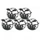 thumbnail image 1 of Decoraciones colgantes para Halloween, carteles de pared, decoraciones para puertas colgantes para fiestas, 5 uds., 1 of 14