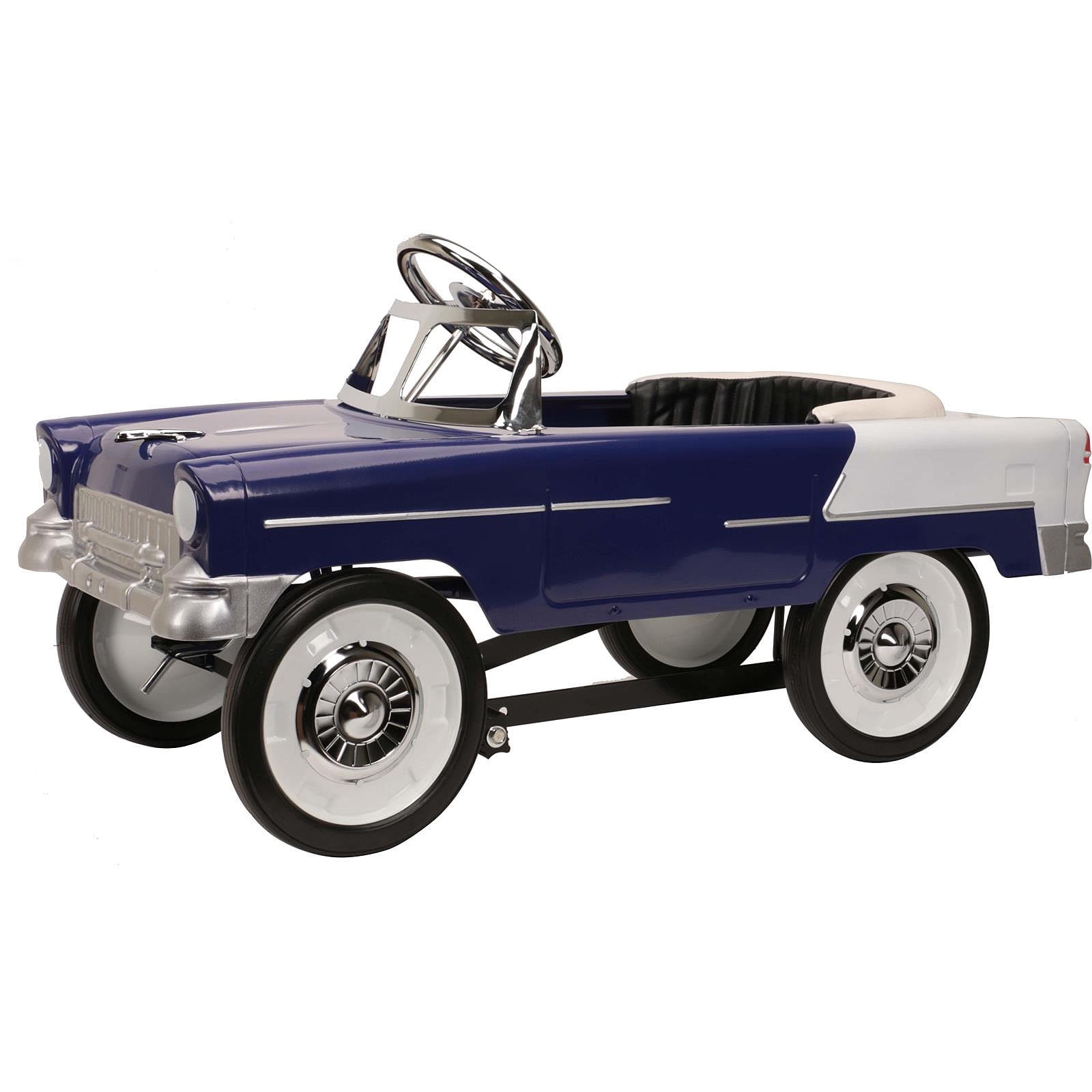Purple White Blue Diamond Classics 1955 Chevy Pedal Car 