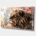 thumbnail image 3 of Design Art - Peaceful Lion, 3 of 4