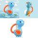 thumbnail image 5 of Dinosaurio de dibujos animados animales juego de rociadores de agua en ducha de agua juguetes de baño de natación Azul perfke Juguetes de baño para niños, 5 of 8