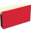 Wilson Jones�� ColorLife�� File Pocket, 5 1/4" Expansion, 9 1/2" x 14 3/4" , Legal, Red, Box of 10
