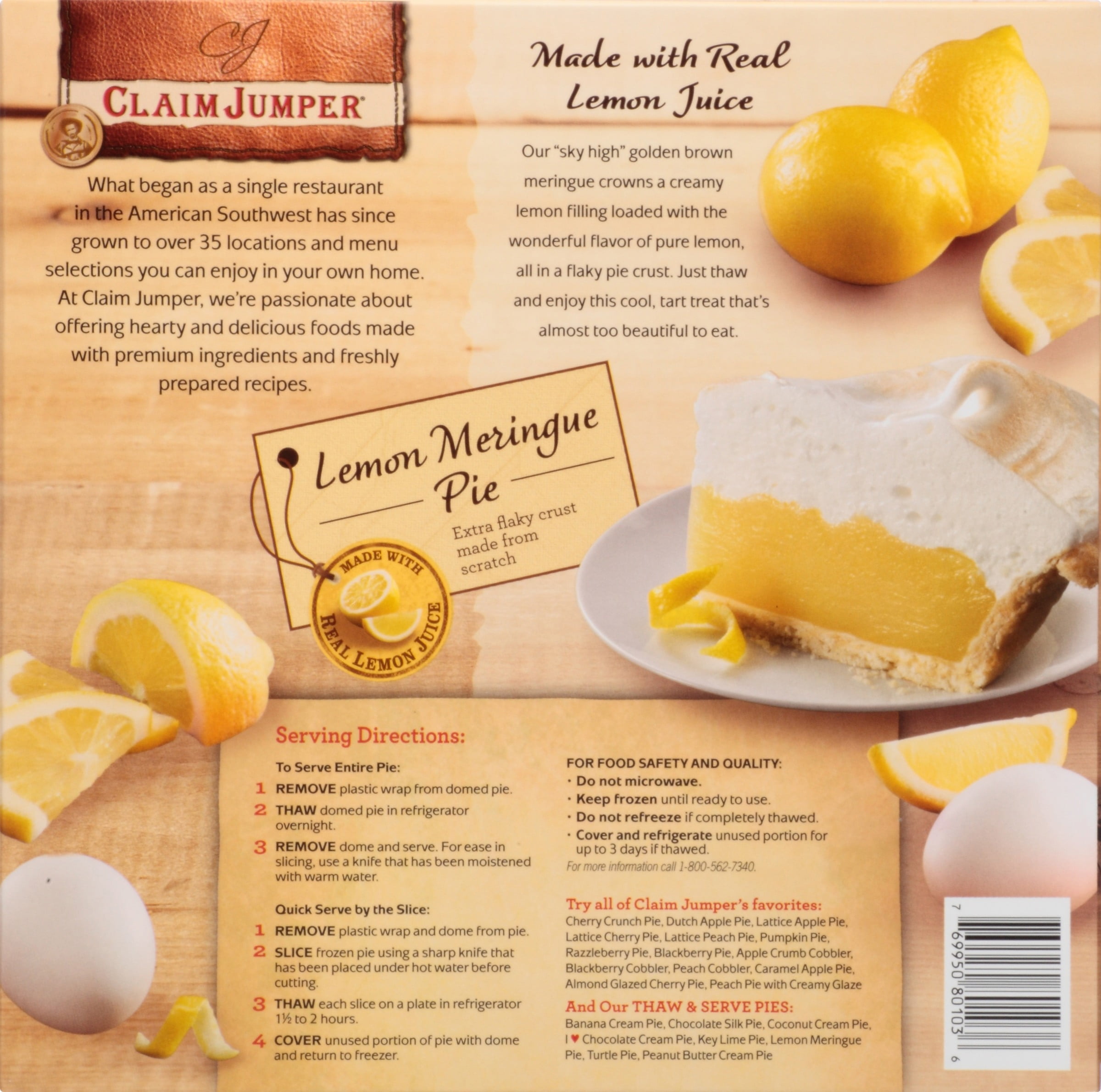 Claim Jumper Nutritional Facts Besto Blog