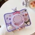 thumbnail image 2 of Sanrio Cinnamoroll Silicone Case For iPad 7/8/9/10th Gen Cover iPad Mini 2 3 4 5 Air 4 5 Protection Case 360 Rotatable Bracket, 2 of 10
