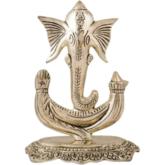Handicraft Lord Ganesha Figurine Idol Spiritual for Home Decor and Temple