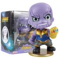 thumbnail image 2 of Figuras de acción de PVC de Marvel Q Posket, vengadores Endgame, Thanos, Spiderman, Hulk, Iron Man Gong Bohan LED, 2 of 2