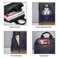 thumbnail image 3 of Balery Gold Black Glitter Mochila Ligera para Hombres y Mujeres – Resistente y Impermeable, Ideal para la Escuela, el Trabajo, los Viajes y el Uso Diario, 3 of 7