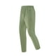 thumbnail image 2 of Pantalones largos casuales de color liso para hombre, con cintura elástica y bolsillos, de nailon, 2 of 7