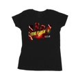 thumbnail image 1 of DC Comics Womens The Flash Pillars Cotton T-Shirt, 1 of 3