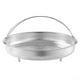 thumbnail image 1 of stainless steel food steamer for the kitchen, efficient draining of food (24.5 cm), 1 of 5