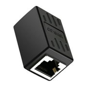 2 Pack RJ45 Coupler Inline Connector Cat7 Cat6 Cat5e Ethernet Extender Adapter Female to Female