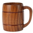 thumbnail image 2 of Taza De Cerveza De Madera, Taza Para Beber De Madera Limpia De 300 Ml Duradera Para Cocina Para Cerveza, 2 of 8