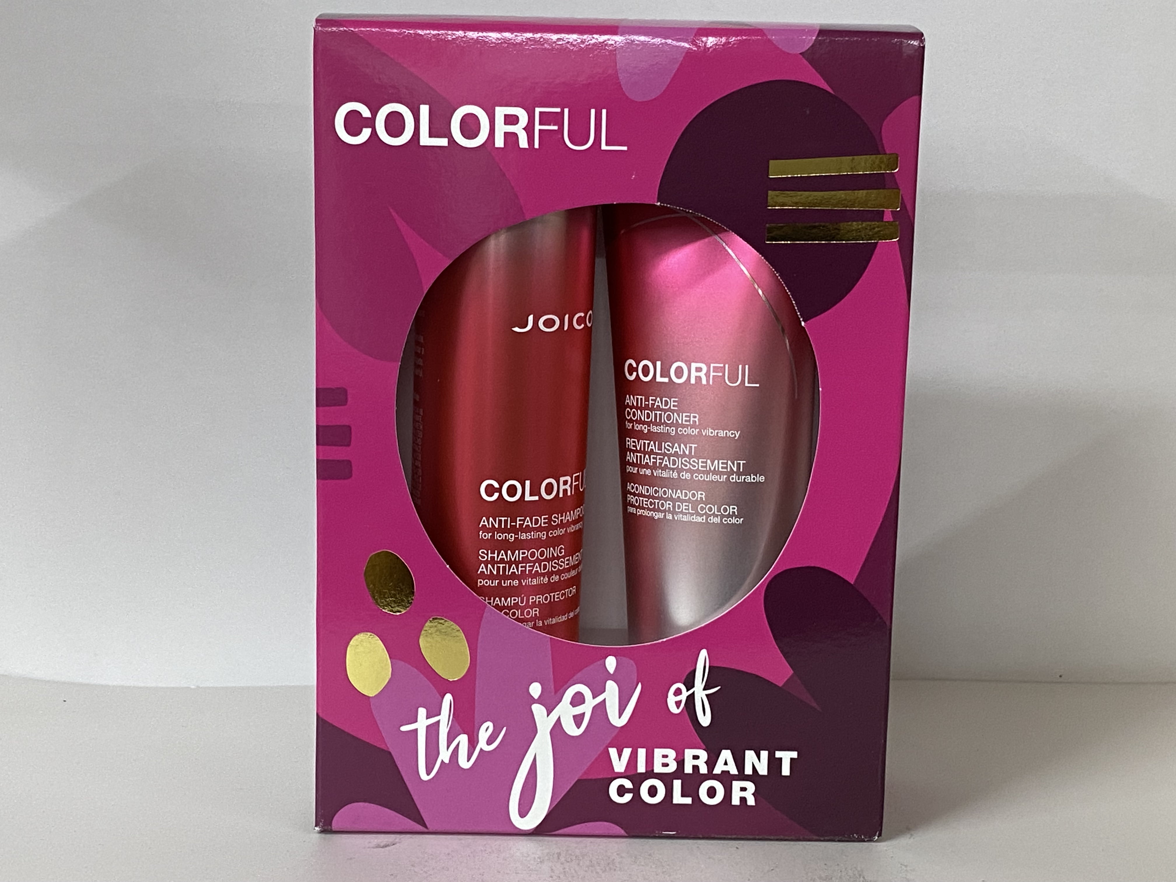 Joico colorful anti fade shampoo 10.1 oz & conditioner 8.5 oz