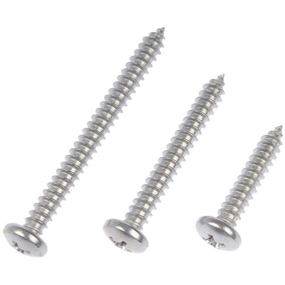 Engine Miscellaneous: Self Tapping Screws; hardware; stainless steel