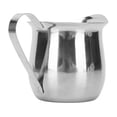 thumbnail image 4 of Steaming Pitcher, Stainless Steel Safe Professional Portable Milk Frothing Pitcher  For Coffee Shop 2oz,5oz,8oz, 4 of 8