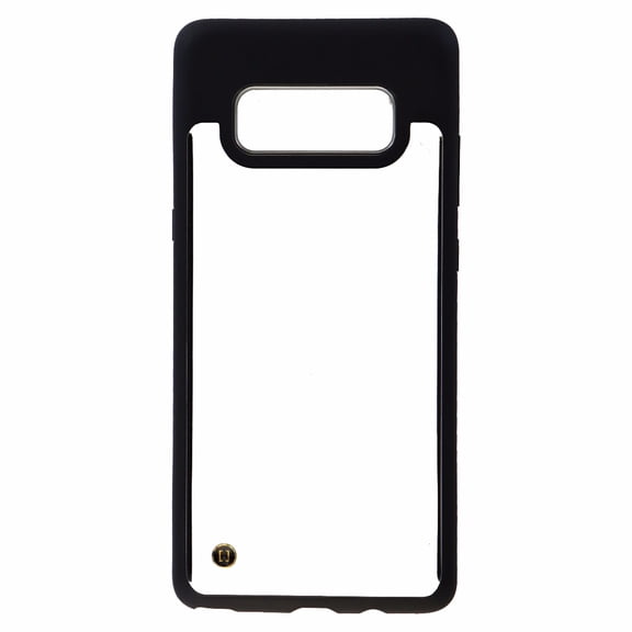 Granite Fitted Protective Case for Samsung Galaxy Note 8 - Clear / Black