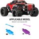 thumbnail image 4 of Tholdsy RCGOFOLLOW aleación de aluminio desmontar chasis confiable Rc chasis para 1/10 Rc chasis EPX RC pieza de coche Kits de construcción modelo Púrpura, 4 of 6