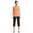 thumbnail image 2 of Athletic Works Women's and Women's Plus Knit Capri Pants, 22" Inseam, Sizes XS-4X, 2 of 5