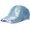 Blue, variant on Vintage Washed Ripped Denim Trucker Cap, Breathable Cotton Adjustable Dad Hat for Men Women, Casual Outdoor Travel
