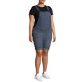 thumbnail image 4 of A3 Denim Women's Plus Size Denim Shortalls, 4 of 6