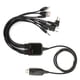 thumbnail image 2 of Cable de programación Nikou USB 8 en 1 para Motorola Kenwood, 2 of 9