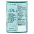 thumbnail image 3 of (Pack of 12), DeLallo Italian Chickpeas, 14 oz, 3 of 4