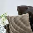 thumbnail image 4 of Home Soft Things Ribbed Flannel Throw Pillow Cover 4pcs - amphora - 20" x 20", 4 of 4