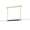 thumbnail image 3 of Hudson Valley Lighting 7062 Huntington 2 Light 60" Wide Led Linear Chandelier - Bronze, 3 of 3