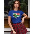 thumbnail image 2 of South Africa Heart T-Shirt Women -Image by Shutterstock, Female 3X-Large, 2 of 4