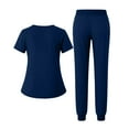 thumbnail image 3 of Hospital Accessories Beauty Costume Women Fashion Uniforms Works Nurses Uniform Scrubs Hospital Working Scrubs Set, 3 of 4
