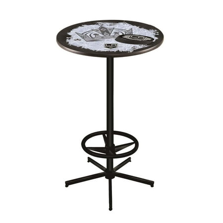 Los Angeles Kings 42 Inch High 36 Top Black L216 Pub Table Los Angeles Kings 42 Inch High 36 Top Black L216 Pub Table