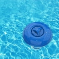 thumbnail image 2 of Distributeur de Chlore Flottant de 5 Pouces, s'Adapte aux Comprimés de Chlore de 1 Pouces, Flotteur de Comprimés à Libération Réglable pour Piscine Intérieure et Extérieure SPA, Bleu et Blanc, 2 of 8