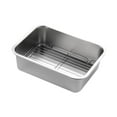thumbnail image 5 of Baoblaze Baking Pan with Wire Rack Plate Cooling Rack for Buffet Kitchen Home 36x27x10cm, 5 of 8