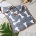 thumbnail image 3 of ARLAJO Dual-Sided Waterproof Dog Blankets, Soft Fluffy Fleece Warm Pet Throw Blankets Sleep Bed Mat for Small Dogs Cats, 3 of 7