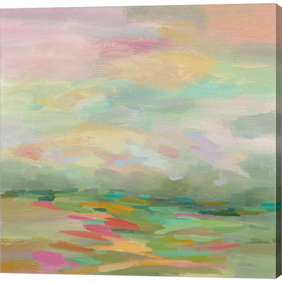 Great Art Now Pastel Fields by Silvia Vassileva Canvas Wall Art