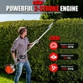 thumbnail image 5 of Floseru Powerful Gas String Trimmer,Full Functioning Guard Accessories Hedge Trimmer String Trimmers Lawn Mower 52CC Petrol Hedge Trimmer Chainsaw Brush Cutter, 5 of 10