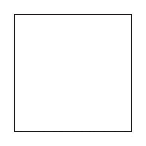 1in Square Template