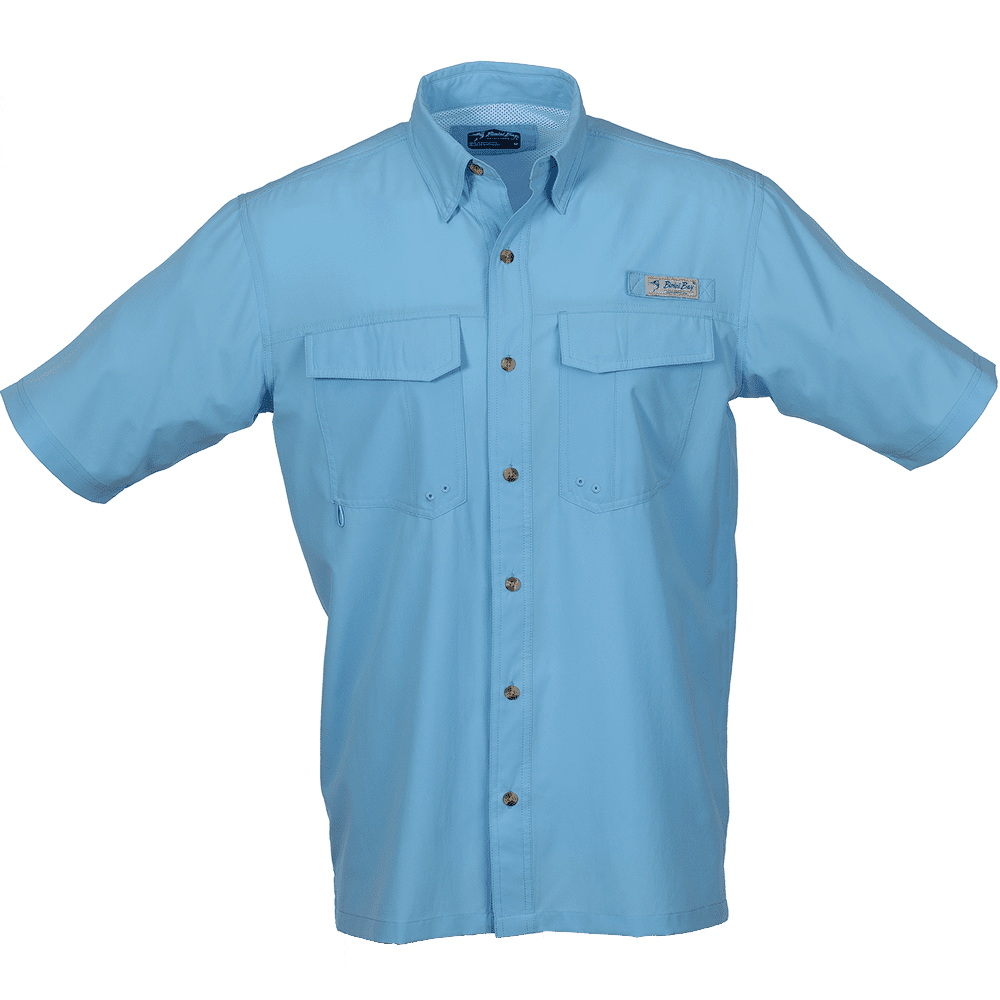 Bimini Bay Men's Flats V BloodGuard Short Sleeve Shirt