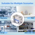 thumbnail image 2 of VUA 6L Ultrasonic Cleaner with Heater & Timer, 40kHz Professional Ultrasonic Parts Cleaner for Jewelry, Glasses, Watches, Dentures, Carburetors & Automotive Parts, Stainless Steel Cleaning Machine, 2 of 10