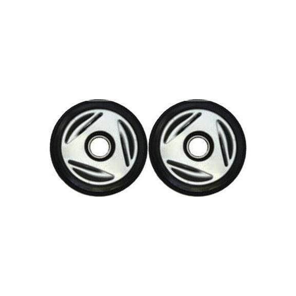 PDD Mid Rail Silver Idler Wheels Kit for Snowmobile BOMBARDIER/SKI-DOO GSX Sport 500/600 2004-2005