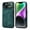 Green, variant on Case for iPhone 13, PU Leather 3 Card Slots with Finger Ring Holder Shockproof Phone Case